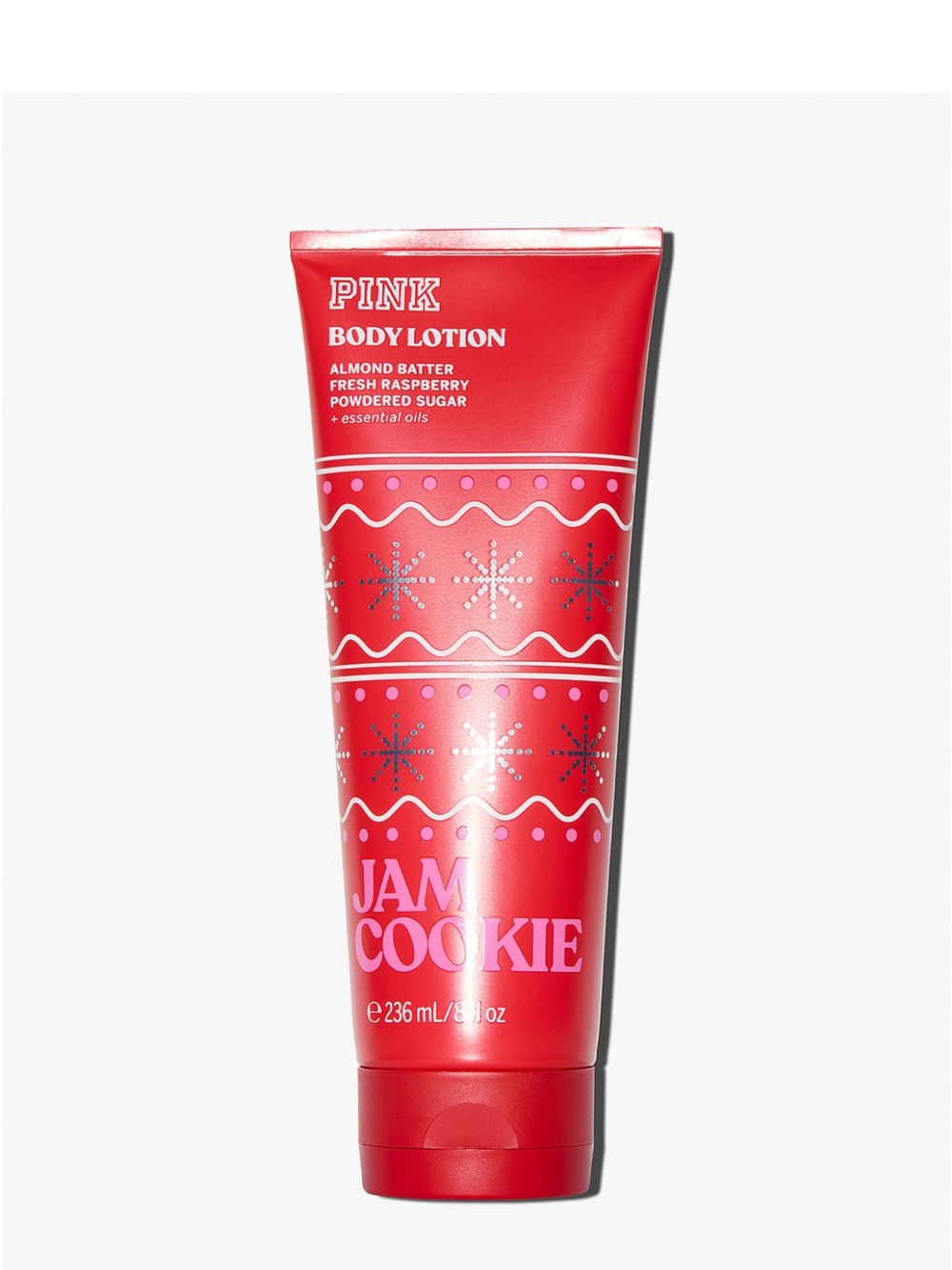 PINK Victoria's Secret Jam Cookie Body Lotion - Red & Pink Accents